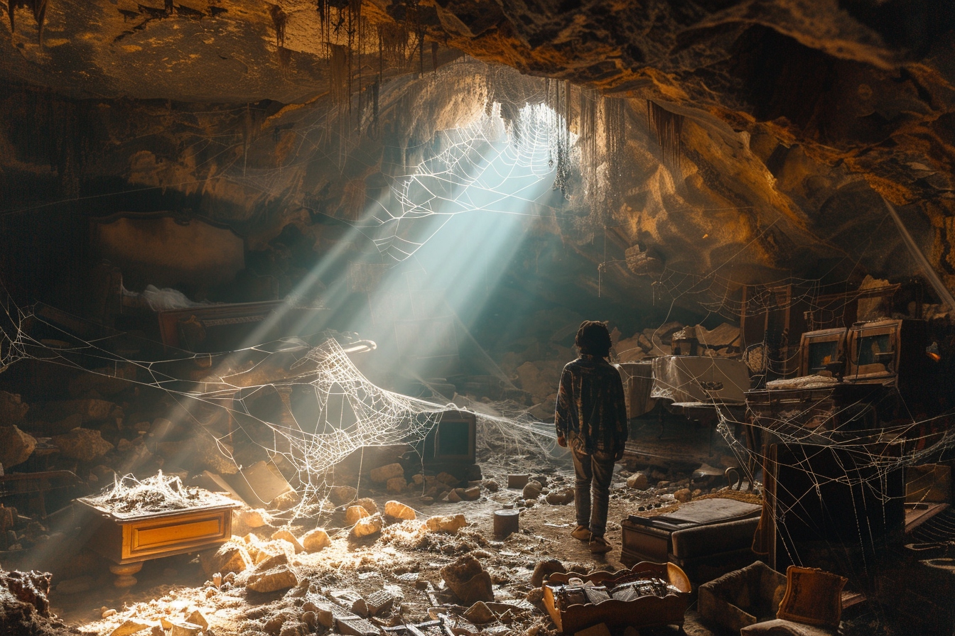 Équipe professionnelle effectuant le débarras de cave à Saint Laurent du Maroni avant rénovation
